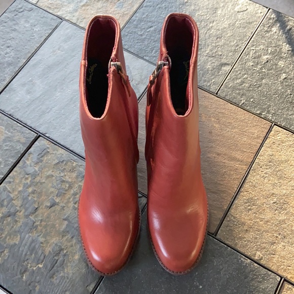 ✨HP✨Sam Edelman 'Reyes' Leather Boot in Rust (NIB) - Picture 4 of 5